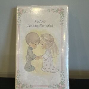 PRECIOUS MOMENTS WEDDING VIDEO CASE‎ Clamshell VHS Memories vtg Sealed NOS NWT